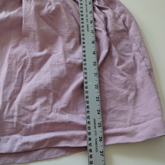 Free People Beach Dandelion Mini Dress Size XS Lilac USA Made Relaxed Cut Out - Picture 7 of 9